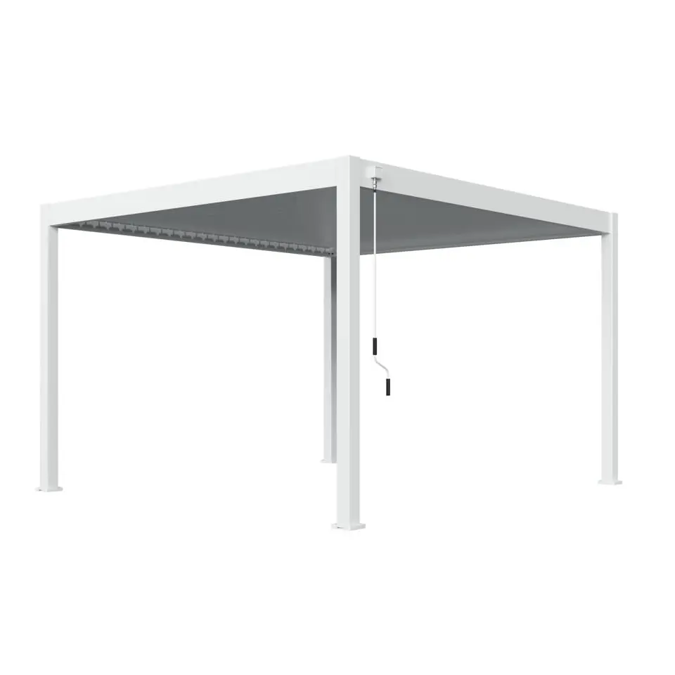 Orion Deluxe terrasoverkapping 360 x 400 cm wit