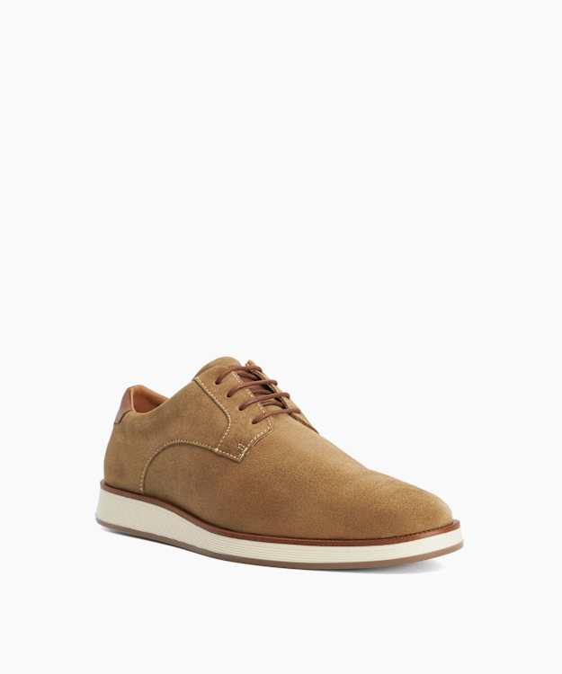 Bow Taupe - Suede Lace-Up Hybrid Gibson