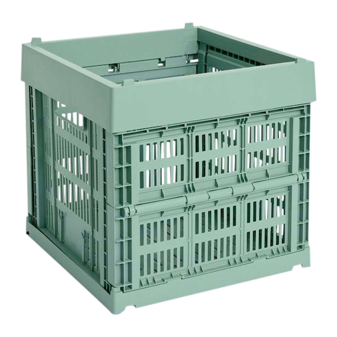 HAY Colour Crates Krat XS - Kubus - Sage Groen