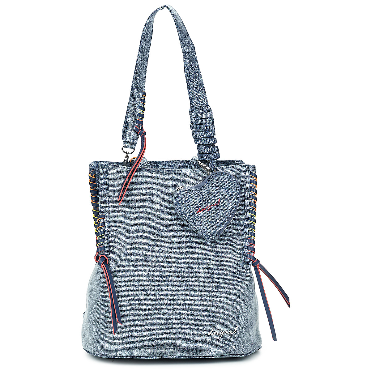 Desigual - BACKPACK TORIO DENIM SUMY MINI SOFT - Blue