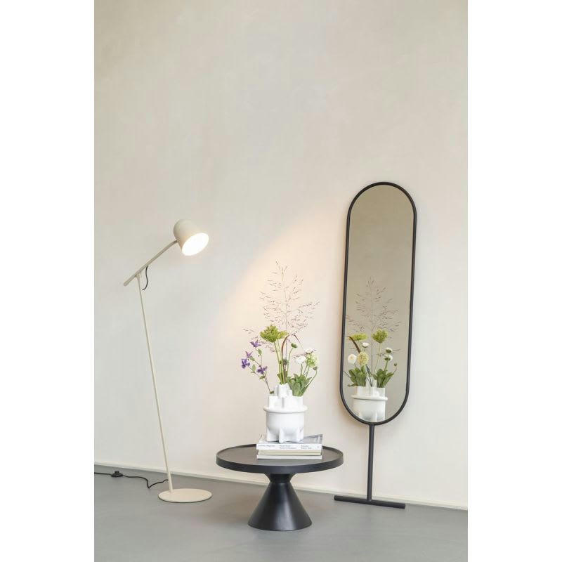 TESS - Miroir en métal noir