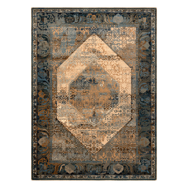 Dywan wełniany OMEGA SENEH Vintage koniak 170x235 cm