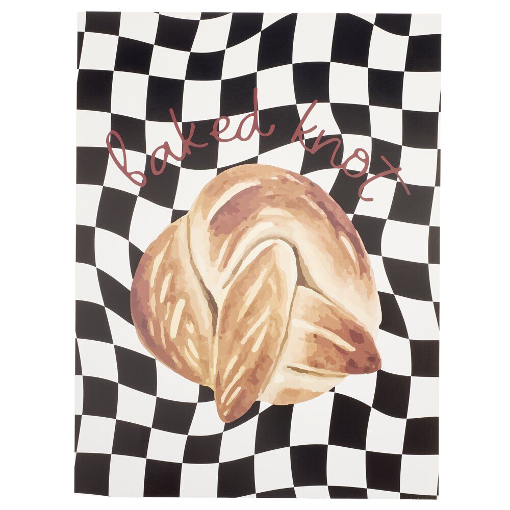 Affiche déco x3 papier petit-déjeuner 10x15cm (3 modèles)