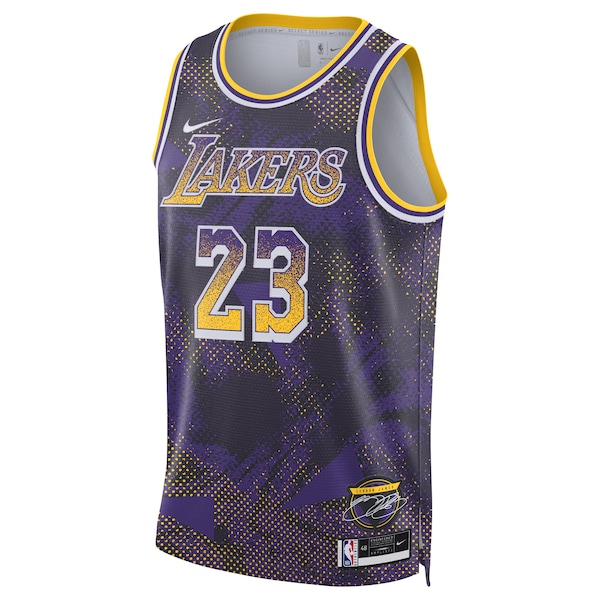 LeBron James Los Angeles Lakers Nike Unisex 2025 Select Series Swingman Player Jersey - Purple