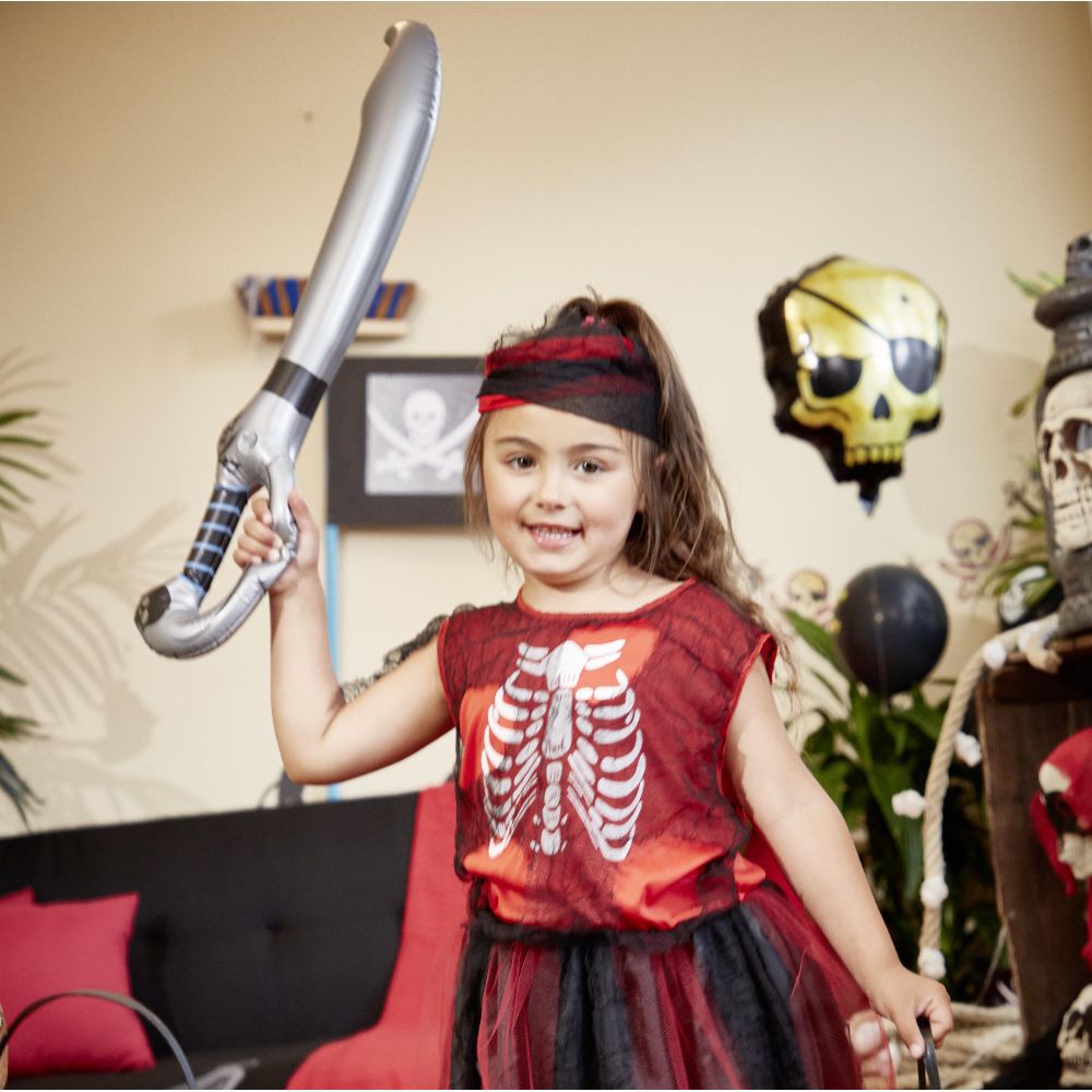 Déguisement enfant Halloween pirate robe 4/6 ans