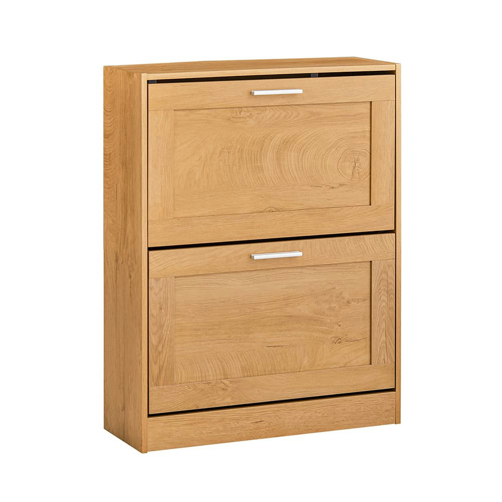 - Meuble à chaussures en panneau de particule bois clair