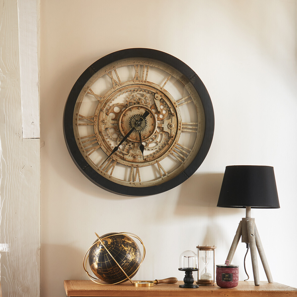 Mechanical clock"Ivy" D.61 cm