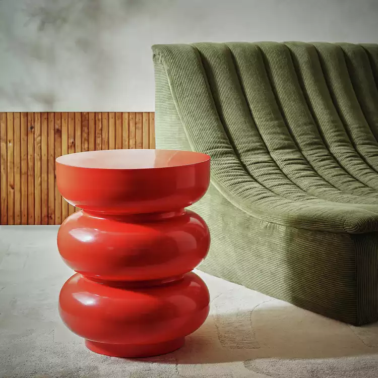 Habitat Rune Side Table - Red