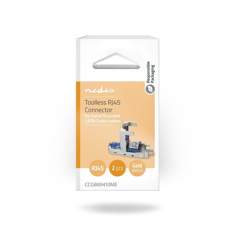 RJ45-KONTAKT NEDIS HANE 2-PAKNING