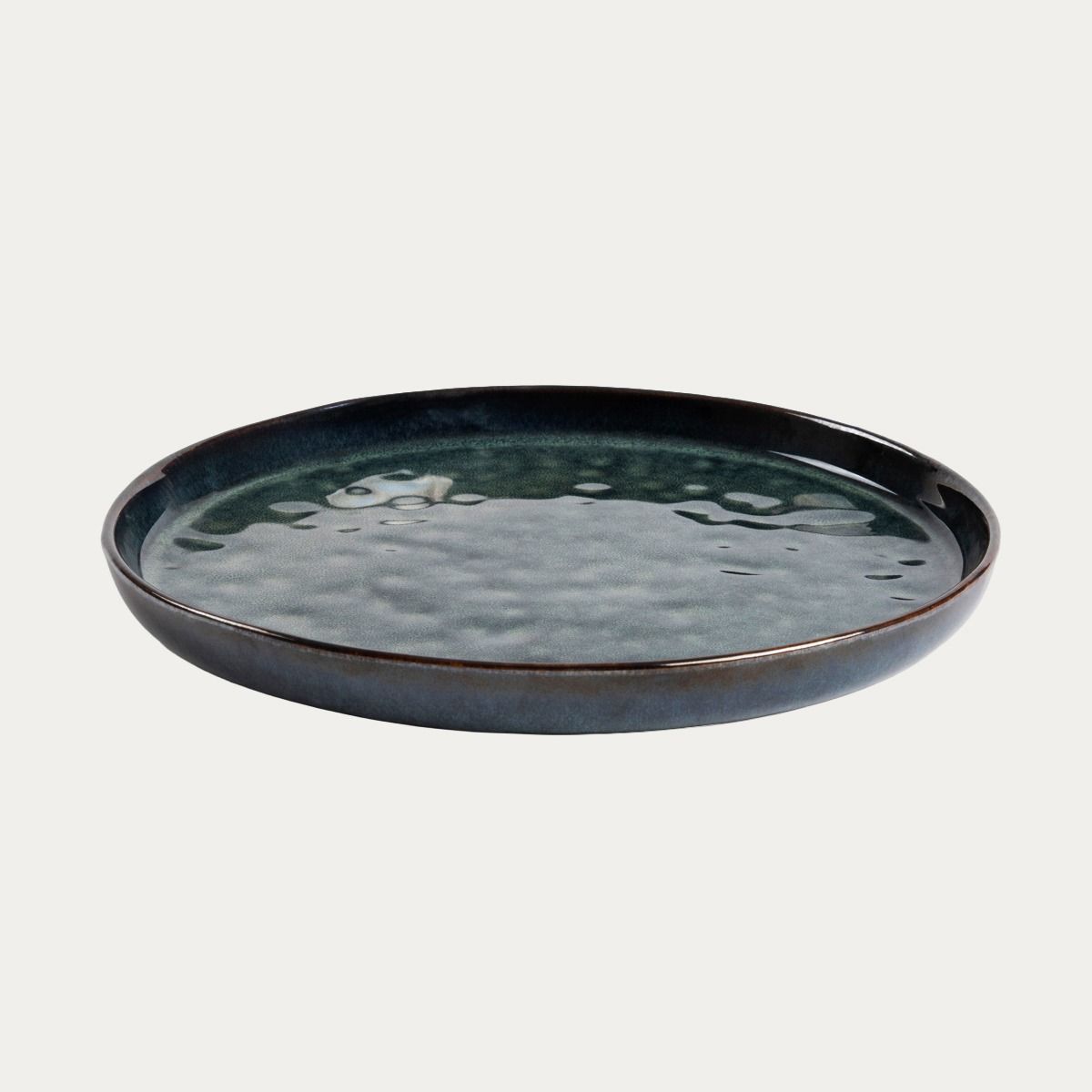 Talerz MIDO obiadowy turkusowy 27 cm