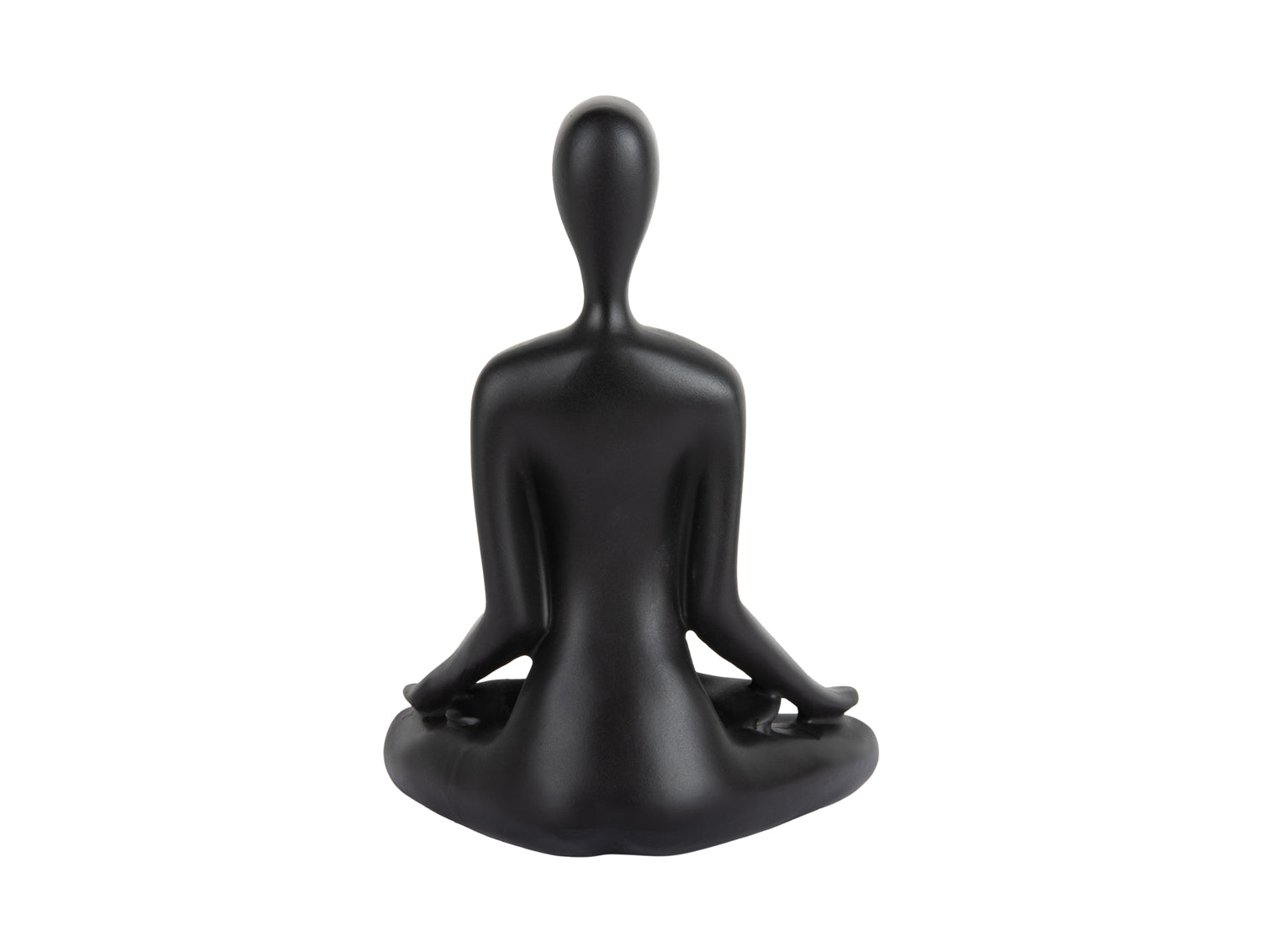 Present Time - Beeld Open Lotus - Zwart