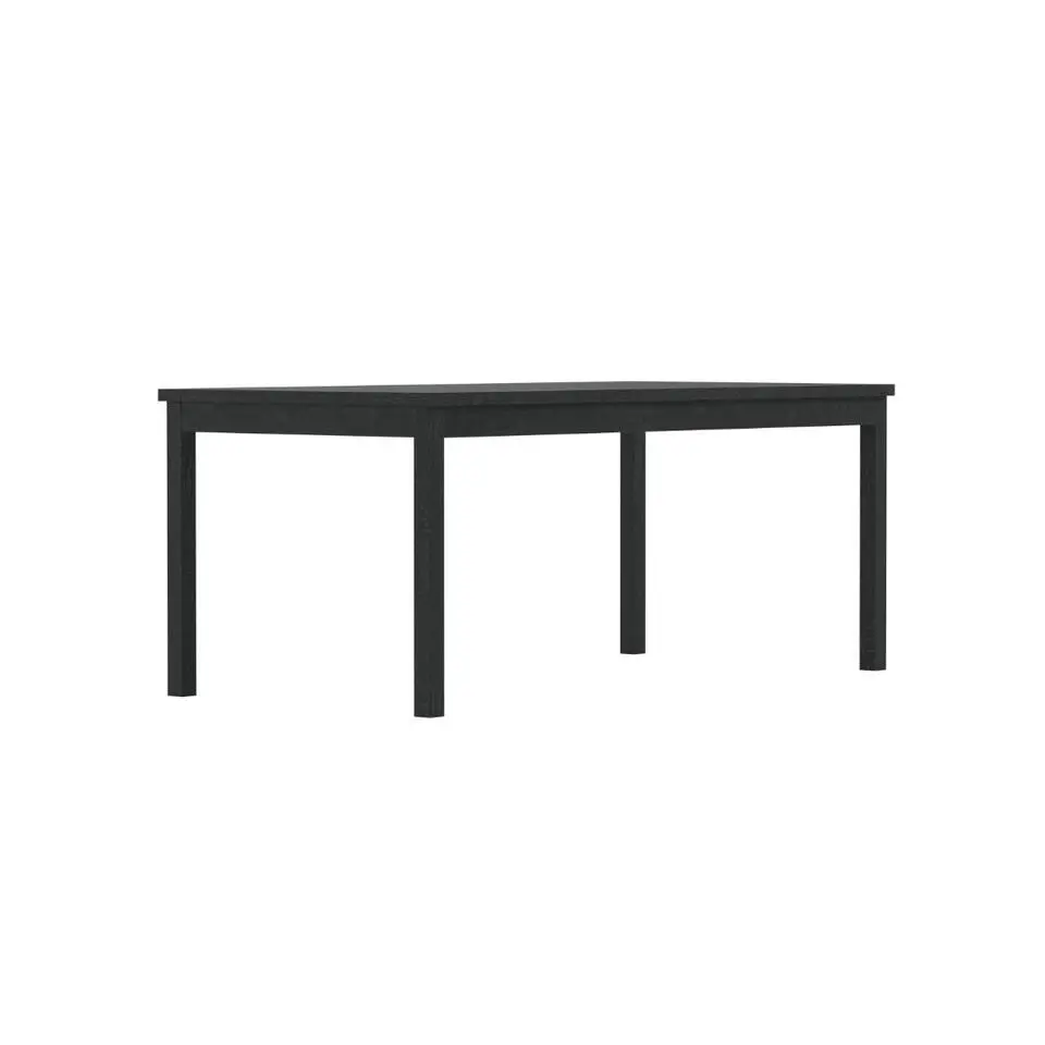 Hioshop Kenya tuintafel 90x180cm zwart