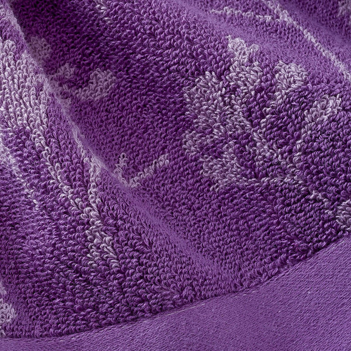 EPOQUE - Serviette coton violet 50x100 cm