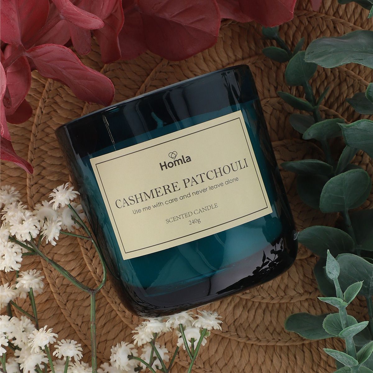 Świeca zapachowa VERDE Cashmere Patchouli 240 g