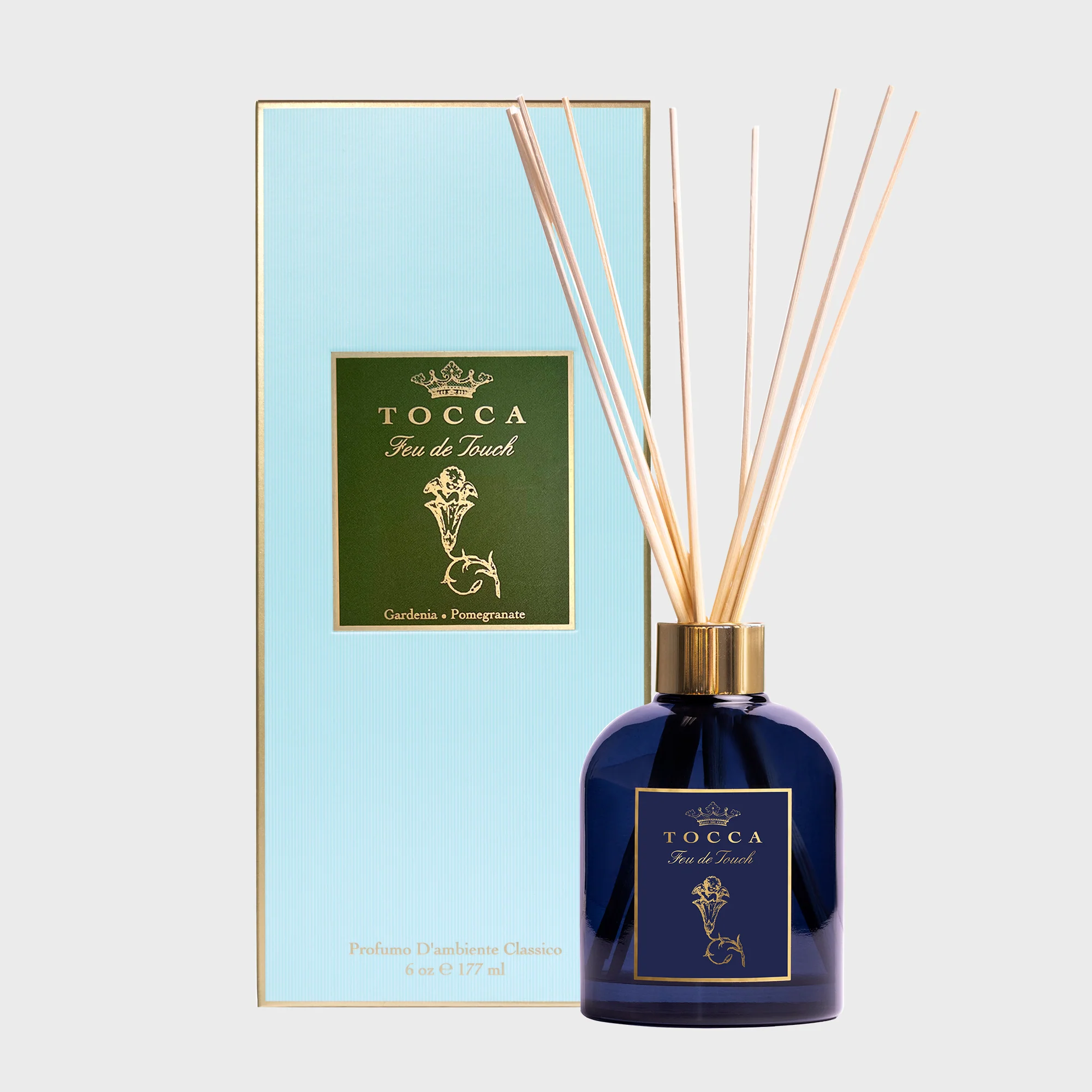 Diffuser Feu de Touch - Gardenia. Pomegranate.