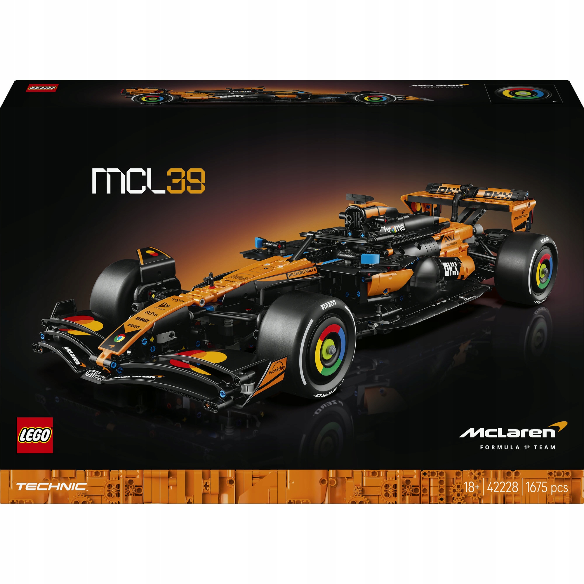 LEGO Technic 42228 LEGO Technic 42228 Bolid McLaren MCL39 F1