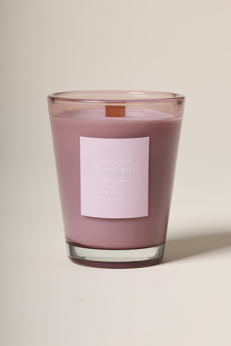DW Home Lavender Chamomile Candle Jar 12oz