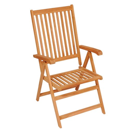 NNEVL Reclining Garden Chairs 8 pcs Solid Teak Wood