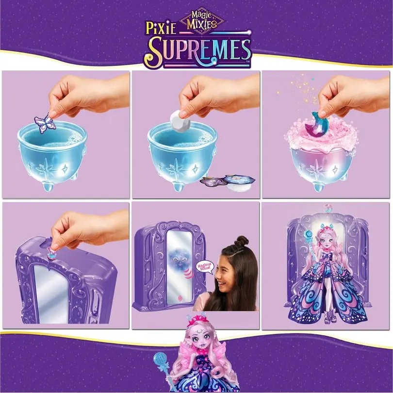 Puppe 7-teilig Magic Mixies Pixlings