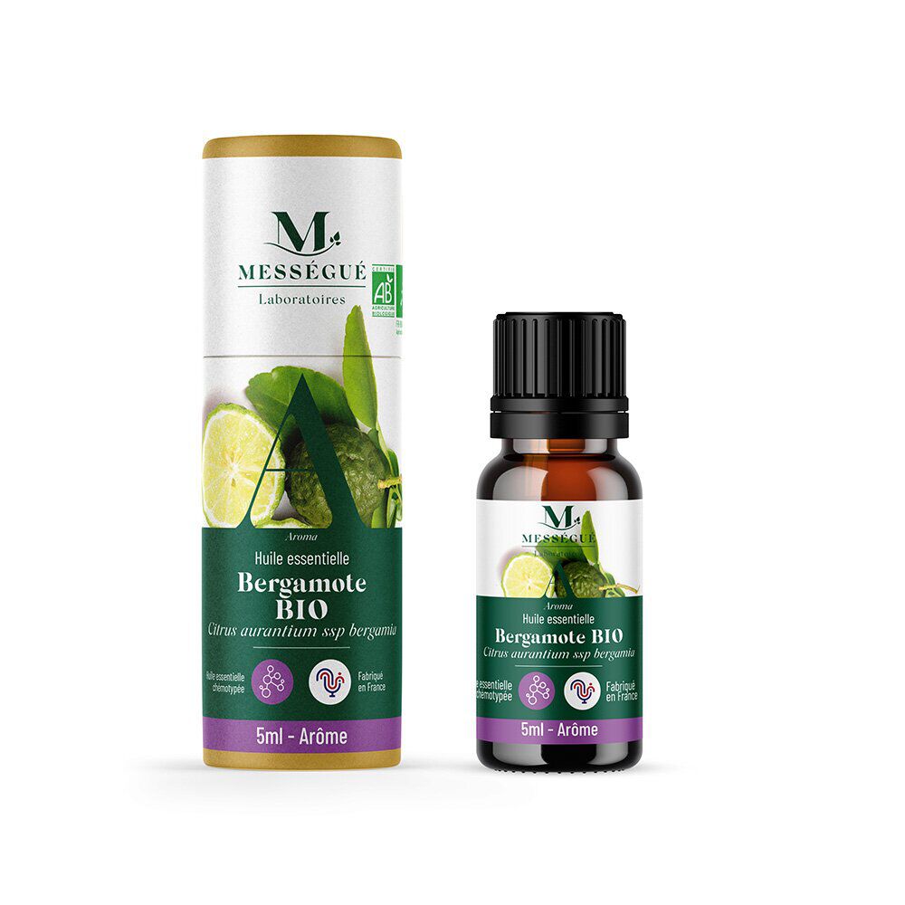 Huile essentielle bergamote bio Mességué 5ml