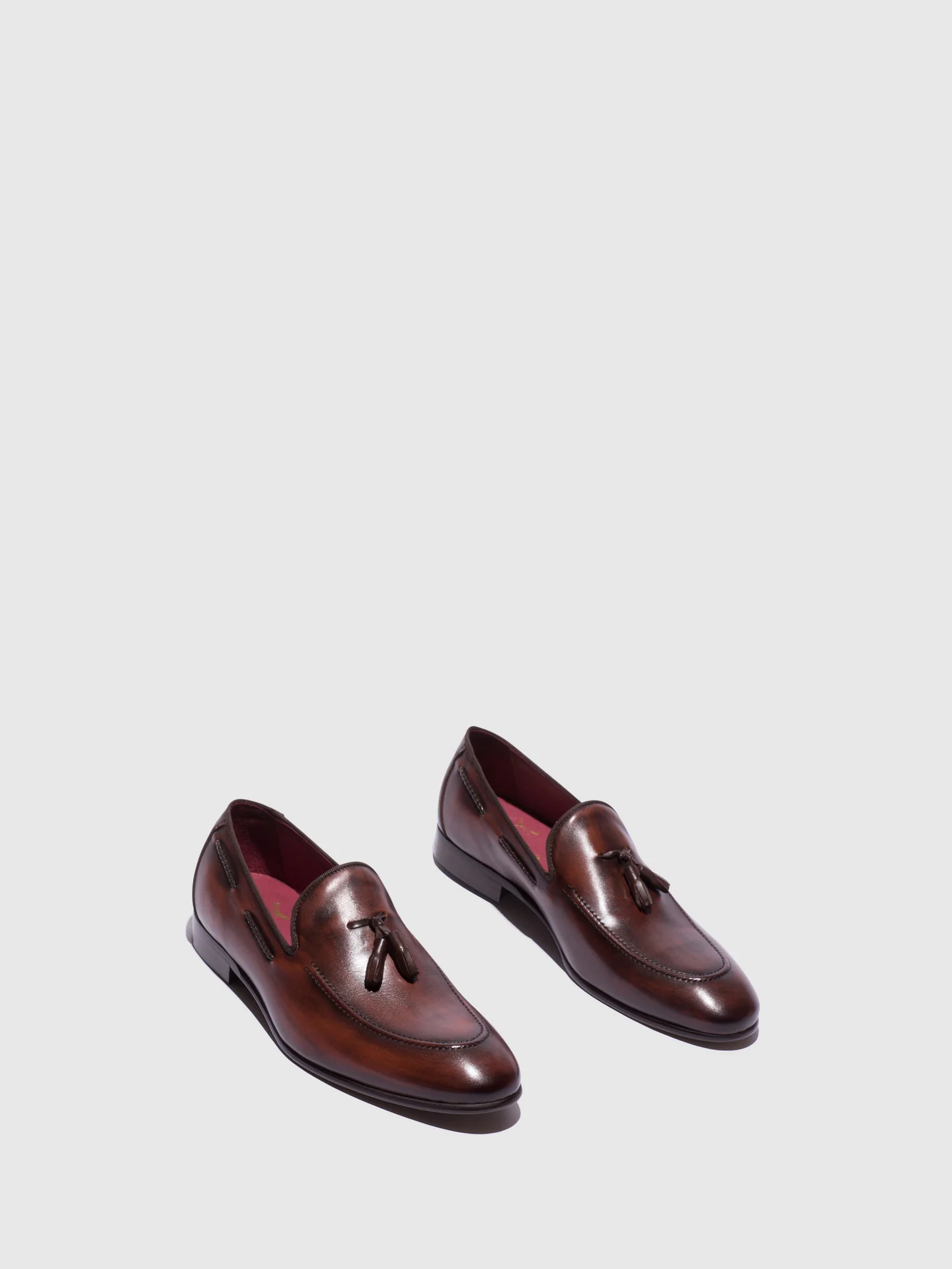 Sapatos Loafer em Castanho