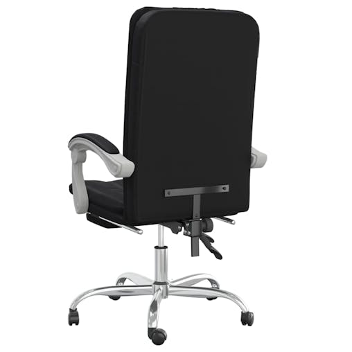 NNEVL Reclining Office Chair Black Faux Leather