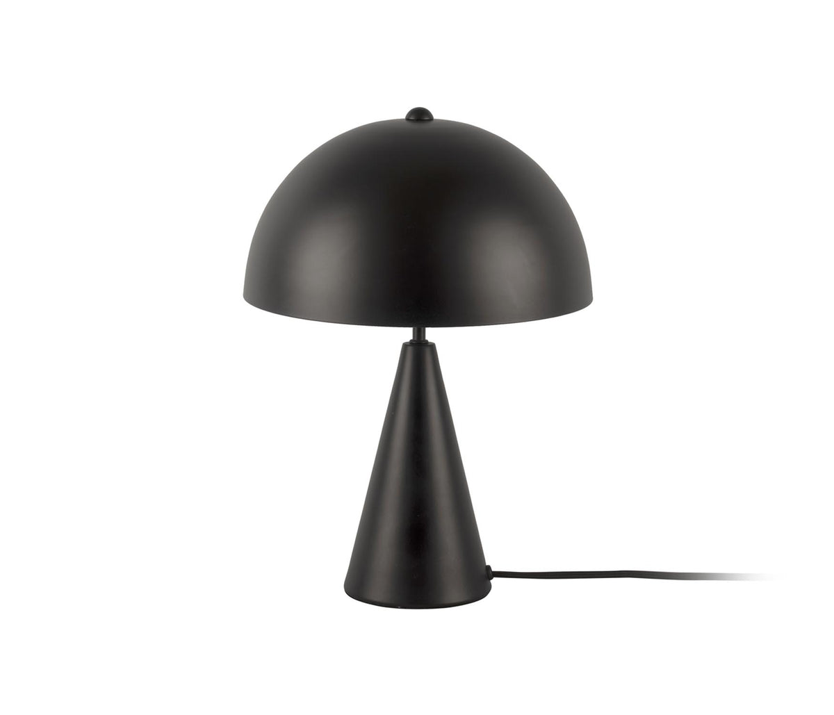 Leitmotiv tafellamp Sublime - zwart - 25x25x35cm - Paddenstoellamp