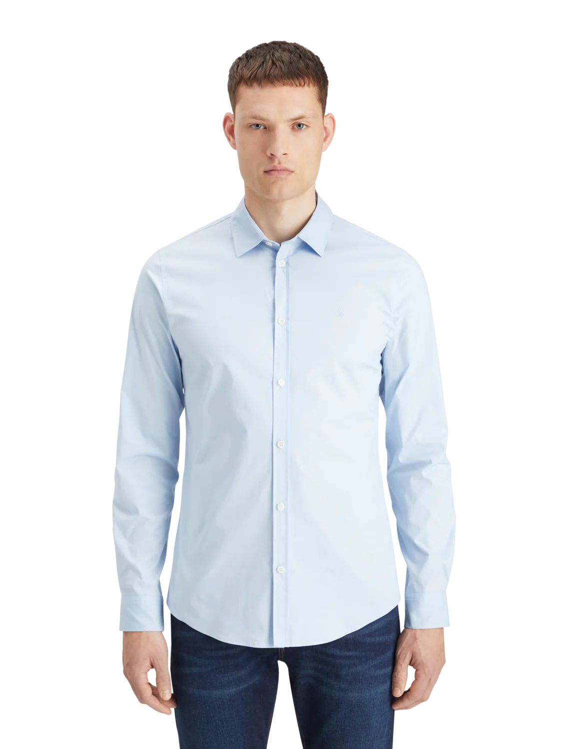 Essentials — Poplin Button Down Shirt