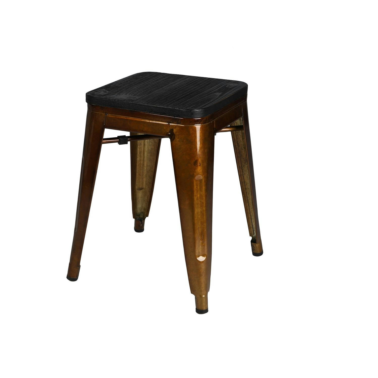 - Tabouret vintage doré