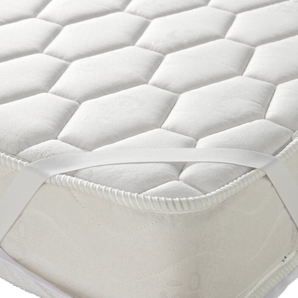 Protège matelas 1 personne éponge imperméable anti-acariens 90x190cm
