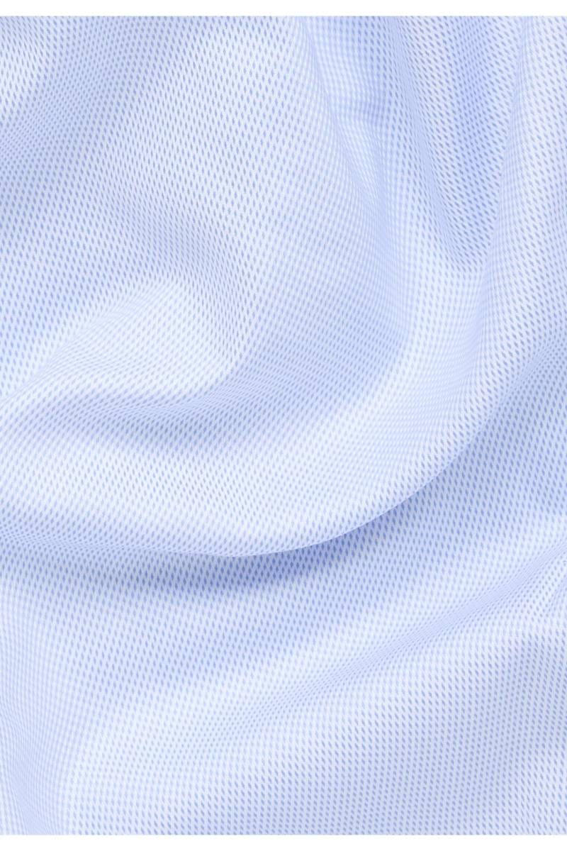 ETERNA Slim Fit Hemd hellblau, Strukturiert