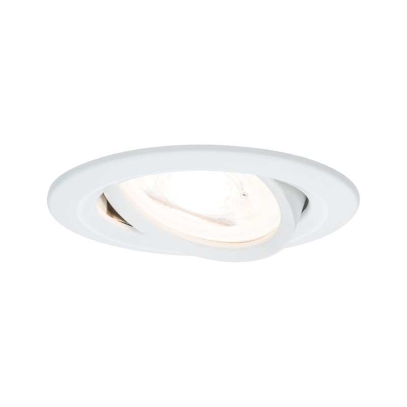 Spot encastrable LED Nova blanc GU10 blanc chaud IP23 6,5 W PAULMANN