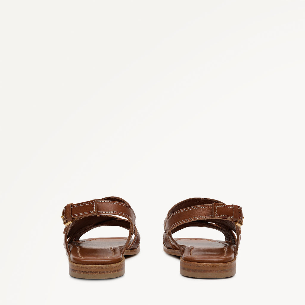 The Evie - Luxe Artisan Flat Sandal
