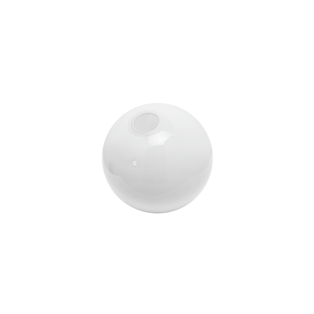 SNOW - Vase à suspendre en verre blanc H8