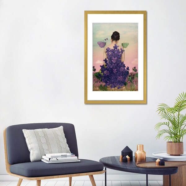 iCanvas "Violet" by Catrin Welz-Stein