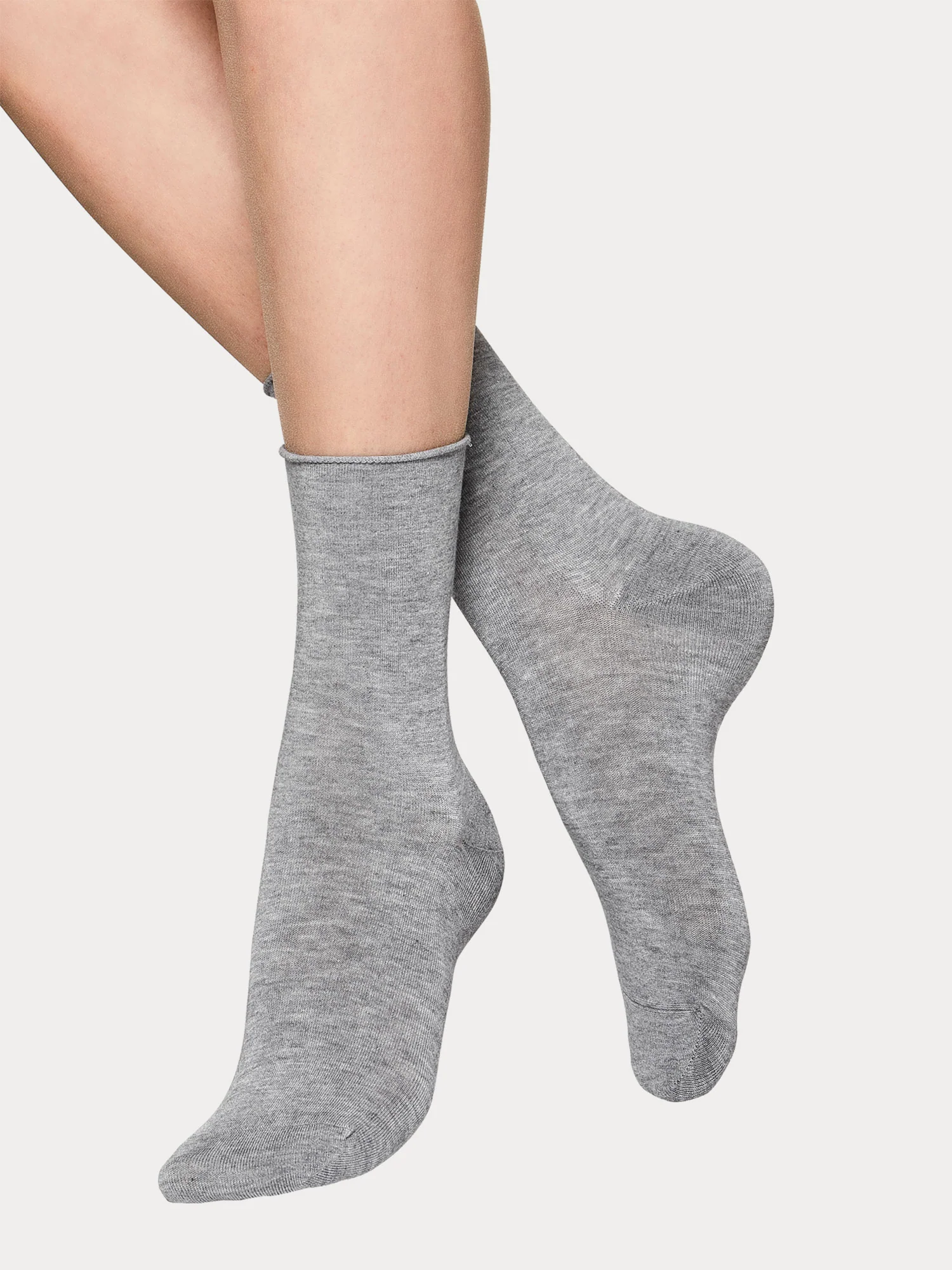 BAMBOO COMFORT nilkkasukat - harmaa