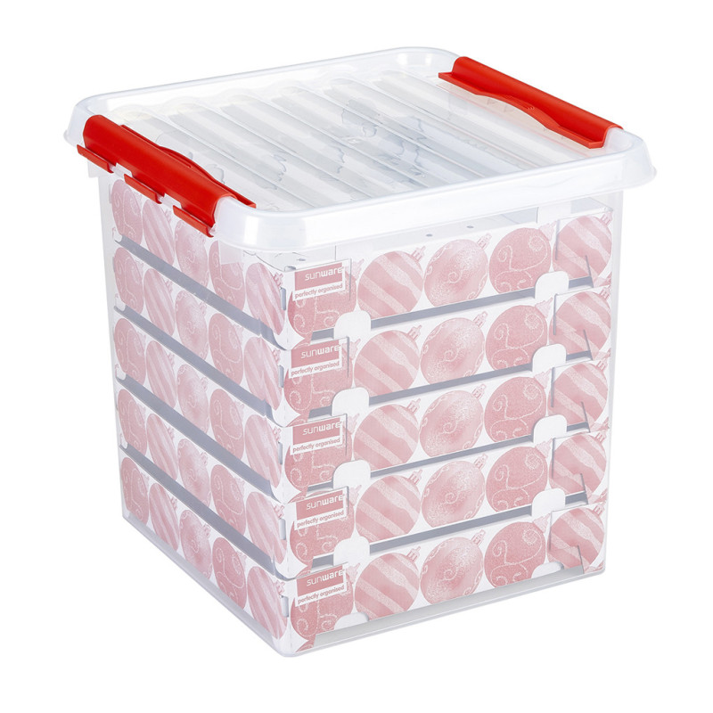 Box de rangement de Noël Q-Line 38 L SUNWARE