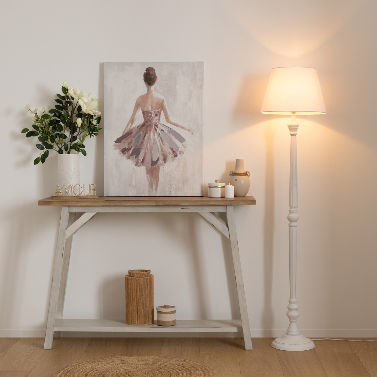 Floor Lamp "Leo" H.156 cm