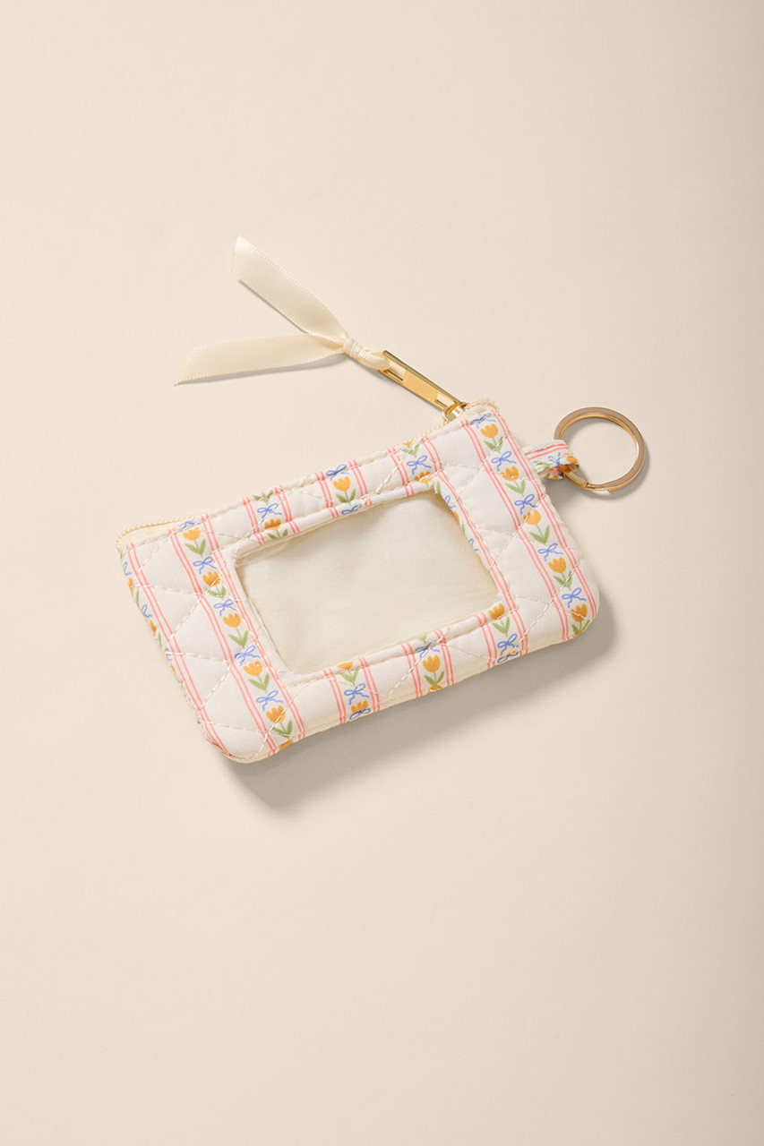 Brenda Floral Quilted Card Case