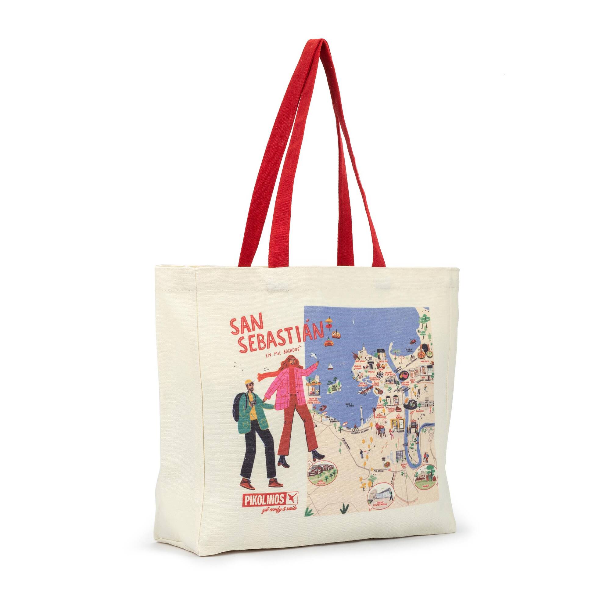 SMILING - Bolsa de algodón orgánico #SmilingCities