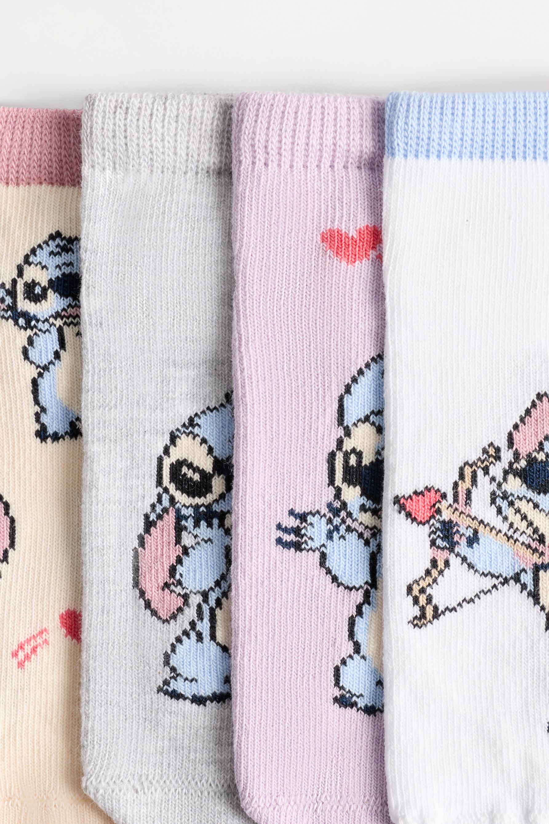 Calcetines cortos Stitch ©Disney (Pack 4)