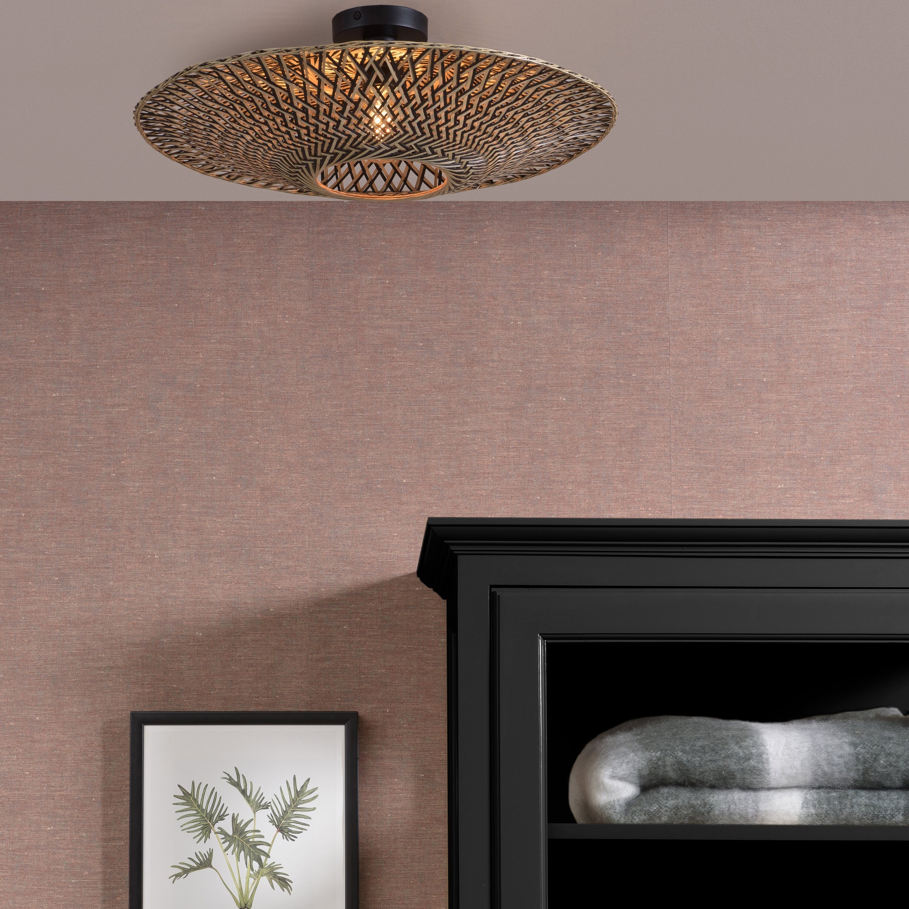 GOOD&MOJO Bali Plafondlamp - M