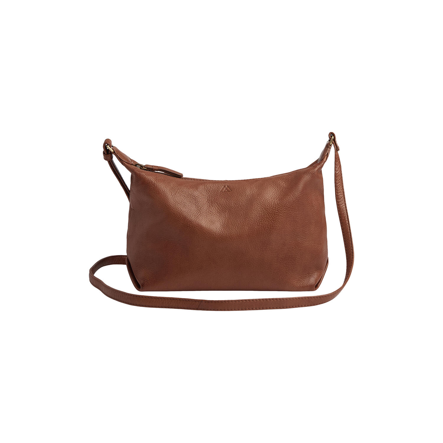 NyraMBG Cross. Bag, Soft Vint., cognac w/br. gold