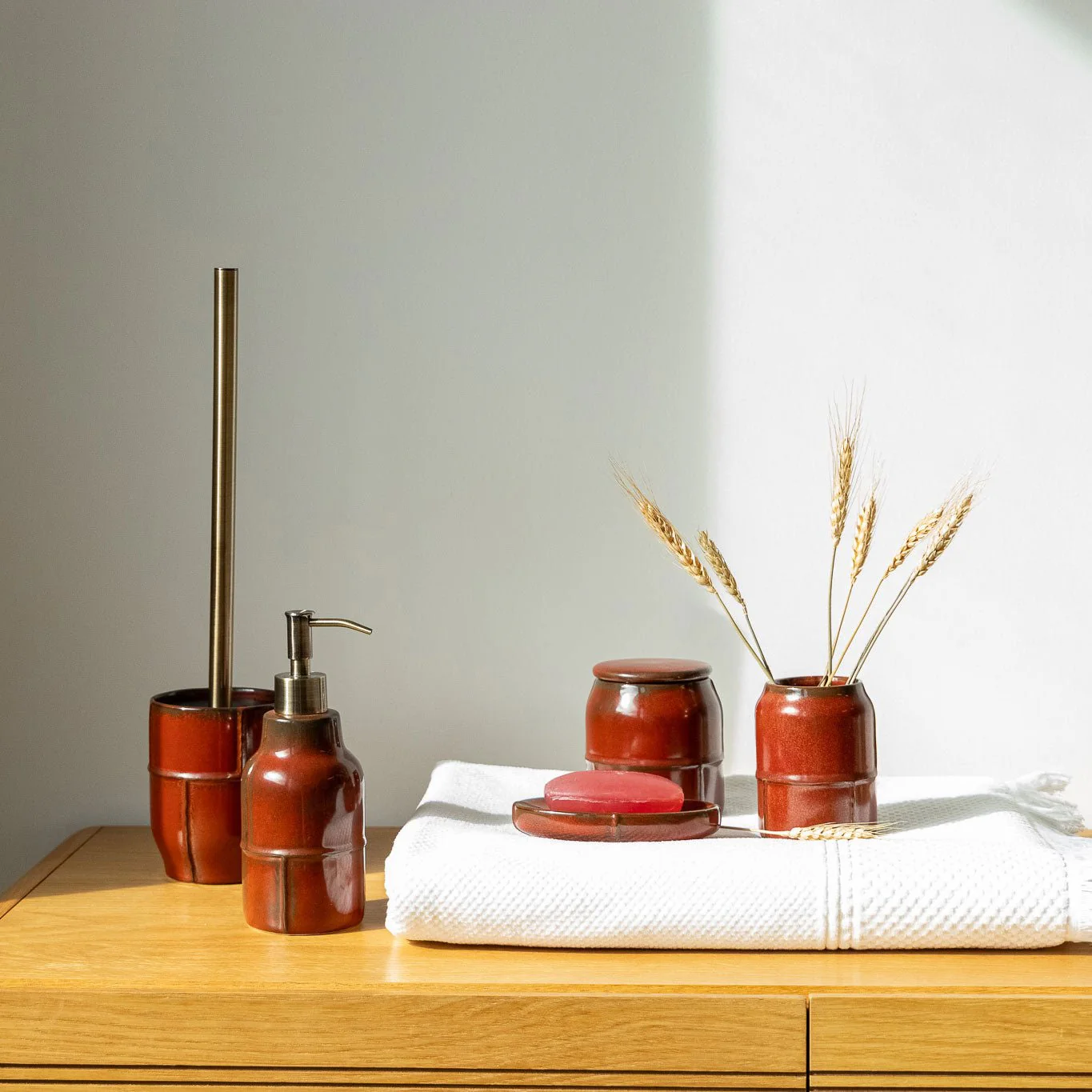 Escova Wc de Cerâmica Tijolo IOS