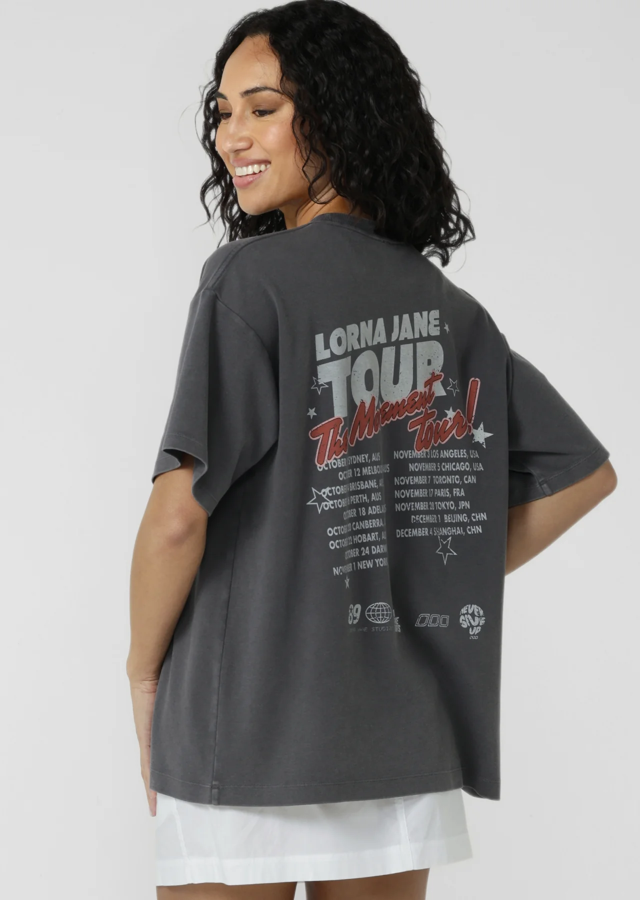 World Tour Washed Boyfriend T-Shirt