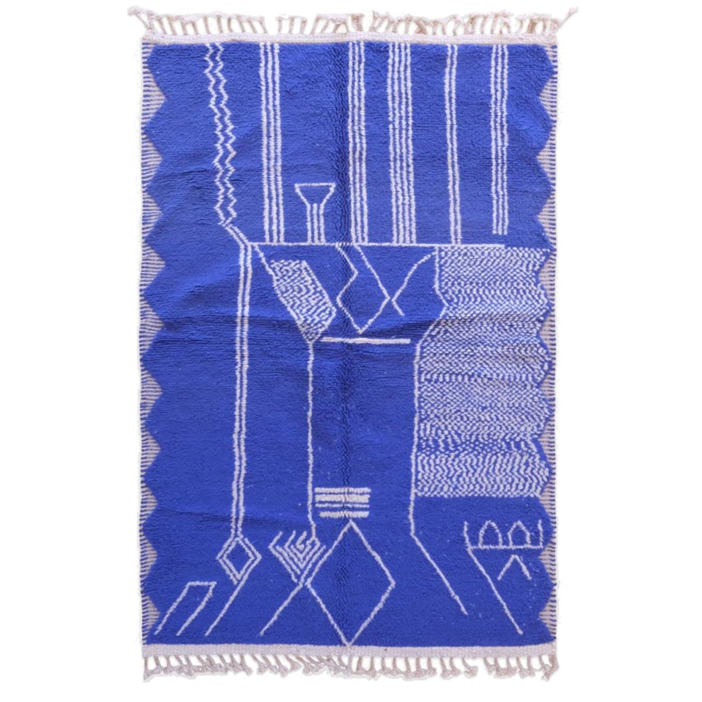 AFK Living vloerkleed Berber - handgemaakt - Wol - 140 cm x 200 cm