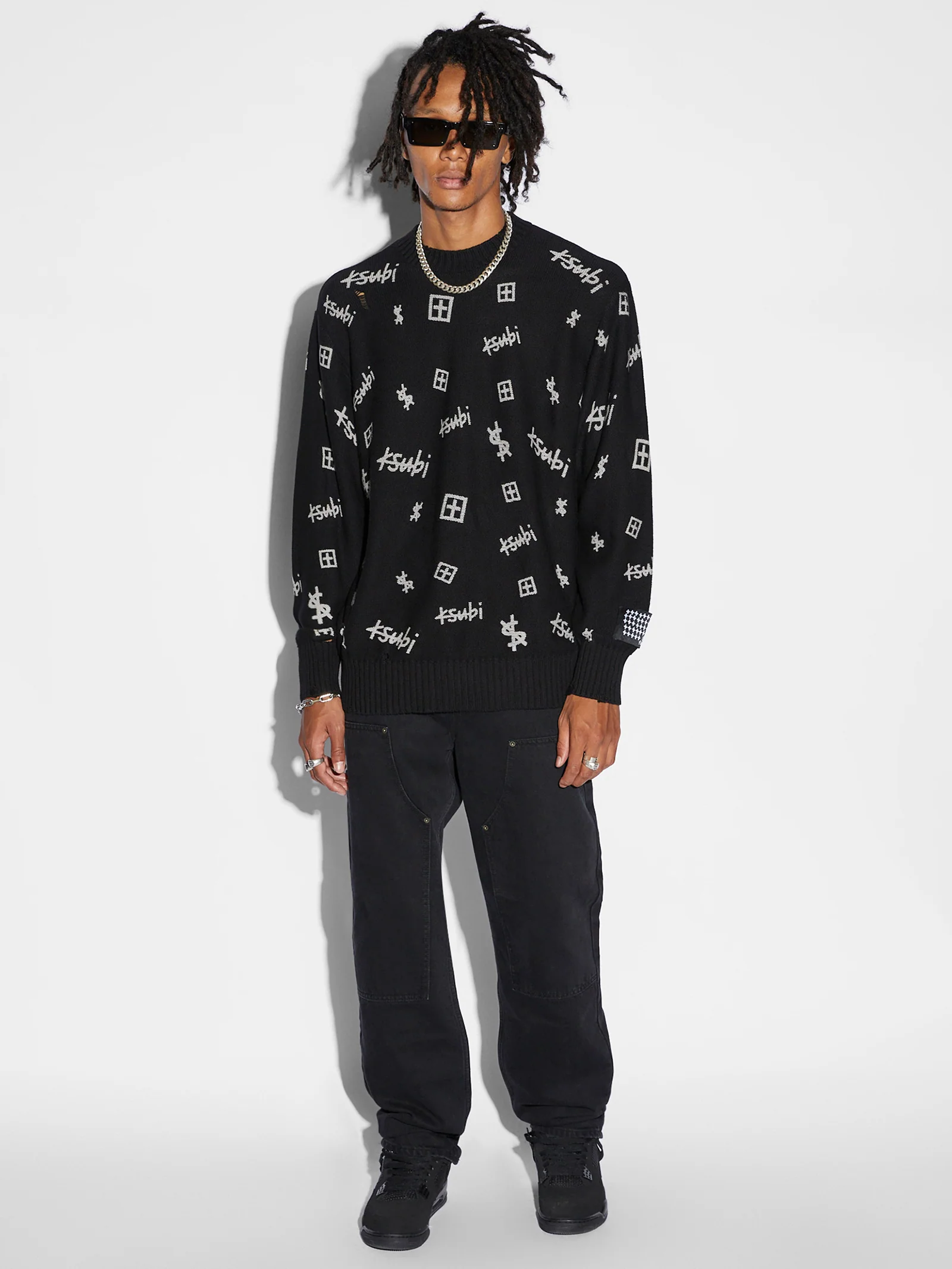Trash Box Knit Crew