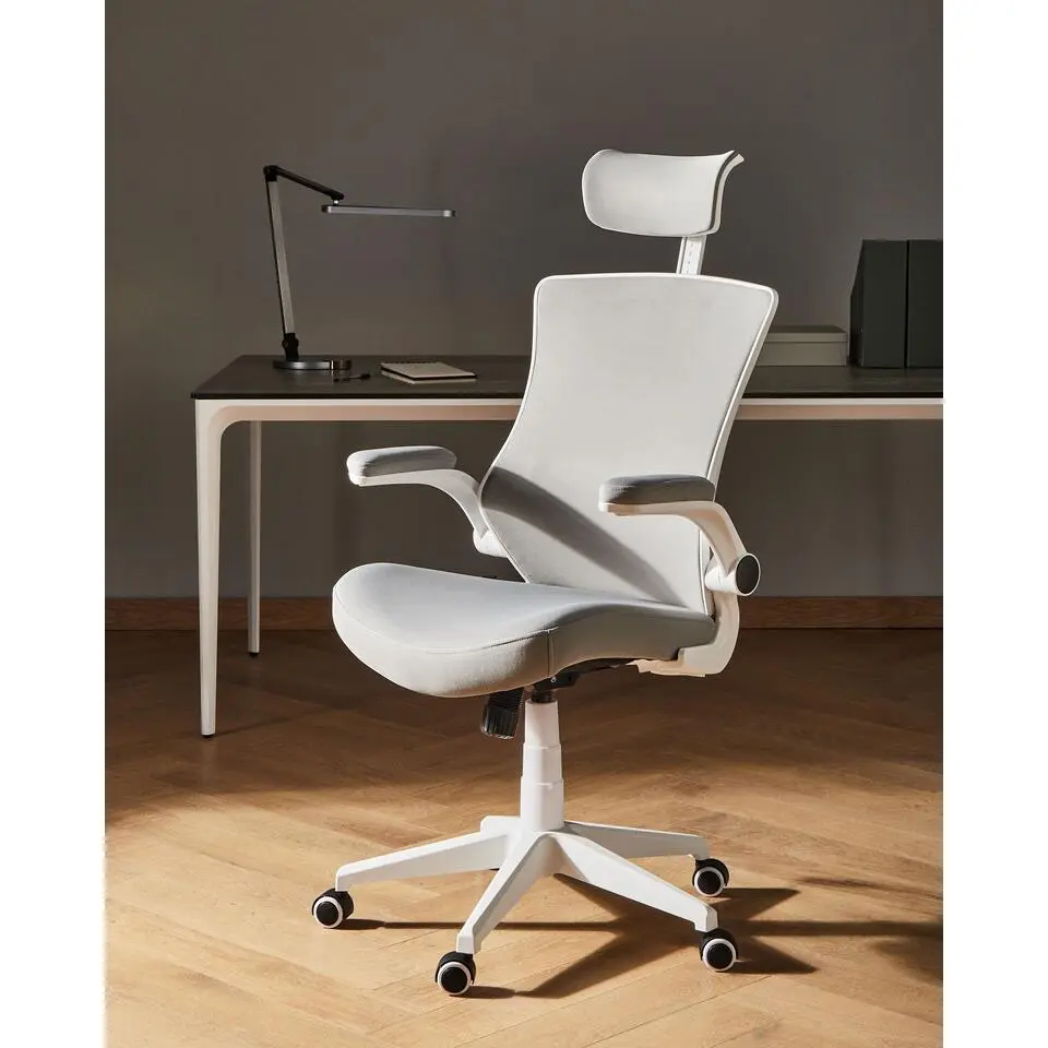 PALADIN - Directiestoel - Lichtgrijs - Mesh