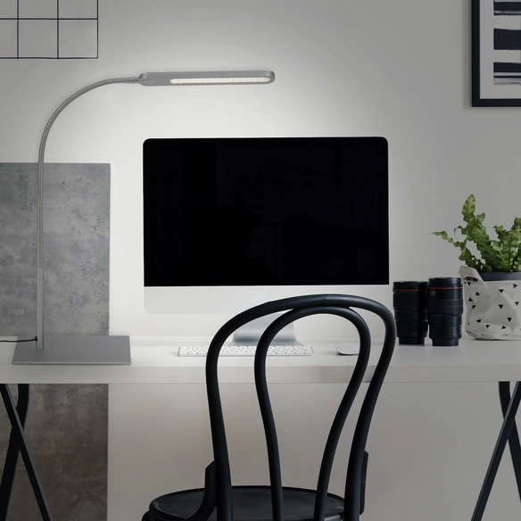 LED-Tischleuchte »SERVO«, BxHxL: 16,5 x 95 x 23 cm, 8 W, Kunststoff