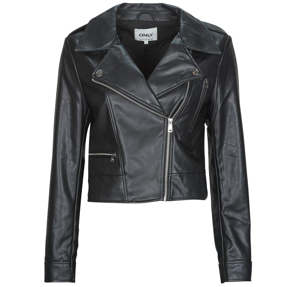 Only - ONLCARMEN FAUX LEATHER - Black